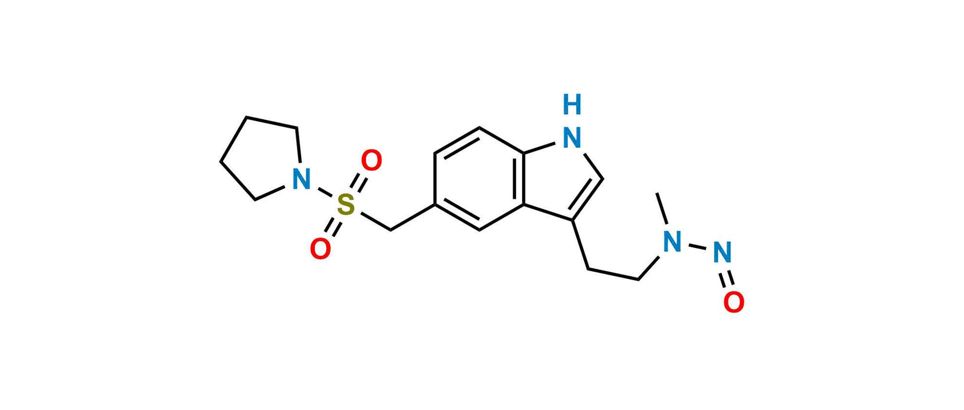 N-Nitroso Almotriptan EP Impurity A (Possibility 1)